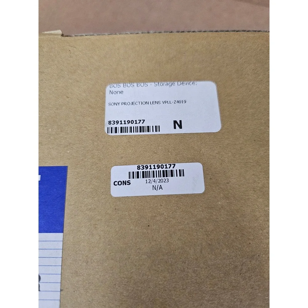 Sony Projection Lens‎ VPLL-Z4019 High Definition Zoom 1.3x Genuine NEW NIB
